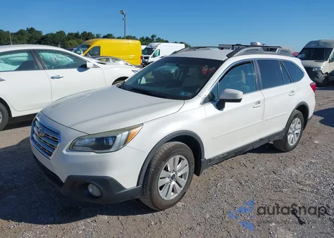 2015 Subaru Outback 2.5I Premium from USA, damaged, VIN 4S4BSACC2F3217700